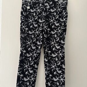 Capris black/white